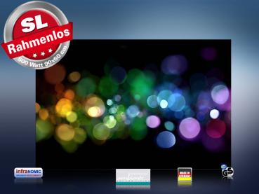 Preview: infrarot Bildheizung 500 Watt 90x60 M10-SL abstrakt bunt