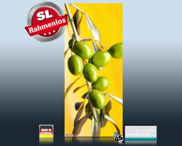 Preview: Infrarotheizung als Bild Bildheizung 900 Watt 140x60 M10-SL Oliven