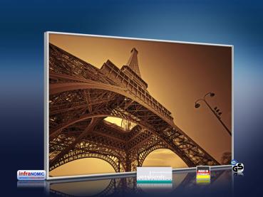 Preview: infrarot Bildheizung 500 Watt 90x60 M10-SL Eiffelturm