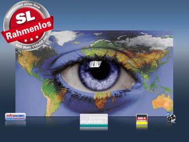 Preview: Infrarot Bildheizung 600 Watt 110x60 M10-SL Weltblick