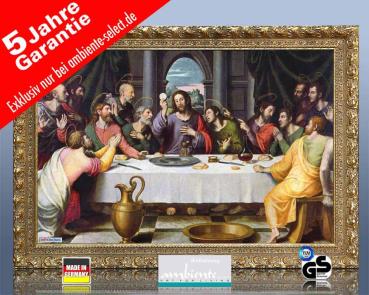 infrarot Bildheizung Kunst 500 Watt 90x60 StG Abendmahl (Juanes)