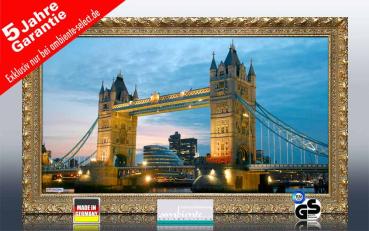 Infrarot Bildheizung 600 Watt 110x60 Stilrahmen StG Tower Bridge