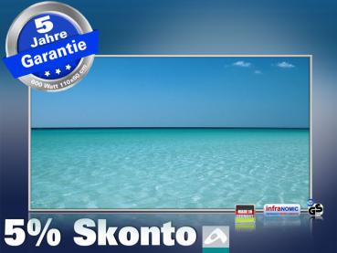 Infrarot Bildheizung 600 Watt 110x60 M10-SL Mittelmeer