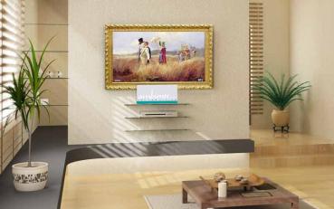 Preview: Infrarot Bildheizung Kunst 600 Watt 110x60 StG Sonntagsspaziergang