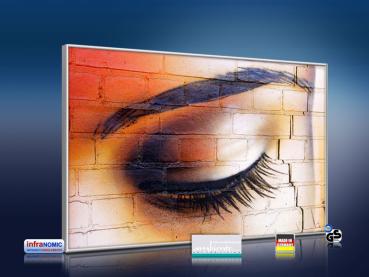 Preview: Infrarot Bildheizung 500 Watt 90x60 M10-SL Auge