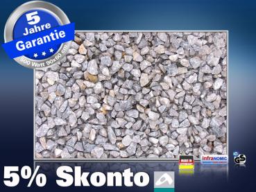 infrarot Bildheizung 500 Watt 90x60 M10-SL Schotter