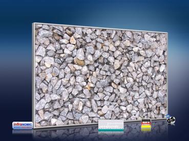 Preview: infrarot Bildheizung 500 Watt 90x60 M10-SL Schotter