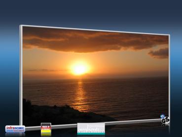 Preview: Infrarot Bildheizung 600 Watt 110x60 M10-SL Sonnenaufgang