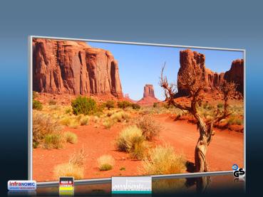 Preview: Infrarot Bildheizung 600 Watt 110x60 M10-SL Ayers Rock