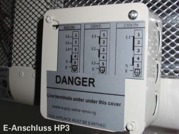 Preview: High Power Infrarot Wärmestrahler Helios HPV3-45T IP20 4500 Watt