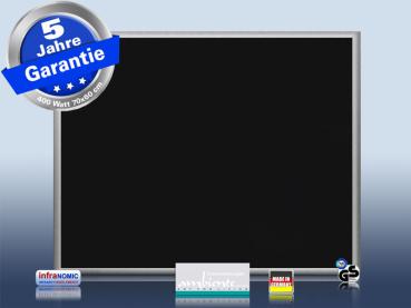 Preview: Infrarotheizung weiß Spiegelheizung Bad 400 Watt 70x60 M23