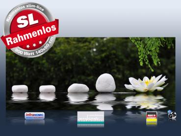 Preview: Infrarot Bildheizung 900 Watt 140x60 M10-SL Wellness