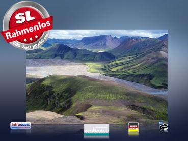 Preview: infrarot Bildheizung 500 Watt 90x60 M10-SL Island