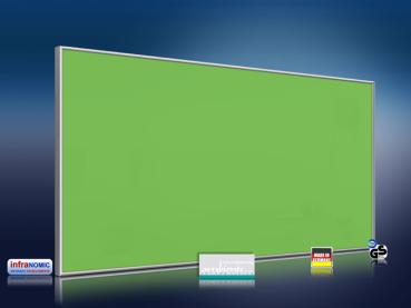 Preview: Infrarotheizung farbig 700 Watt 120x60 M10-SL RAL Minzgrün