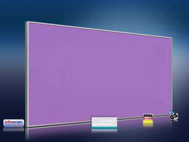 Preview: Infrarotheizung farbig 700 Watt 120x60 M10-SL RAL Verkehrspurpur