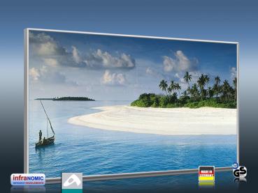 Preview: Infrarot Bildheizung 600 Watt 110x60 M10-SL Malediven