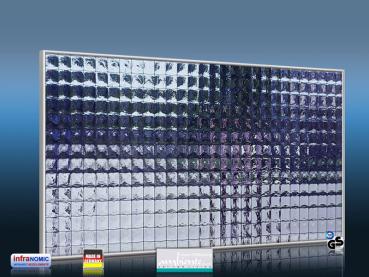 Preview: Infrarot Bildheizung 600 Watt 110x60 M10-SL Drahtglas