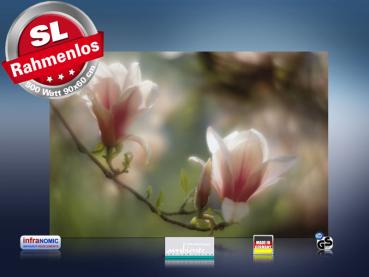 Preview: infrarot Bildheizung 500 Watt 90x60 M10-SL Magnolienblüten