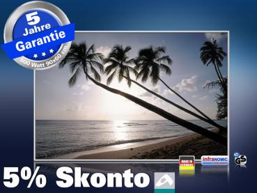 Infrarot Bildheizung 500 Watt 90x60 M10-SL Barbados