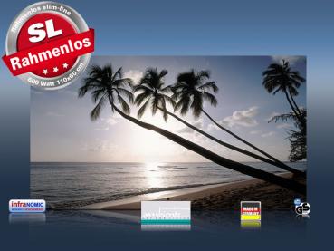 Preview: Infrarot Bildheizung 600 Watt 110x60 M10-SL Barbados
