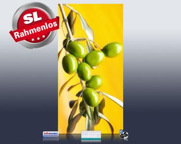 Preview: Infrarot Bildheizung 700 Watt 120x60 M10-SL Oliven