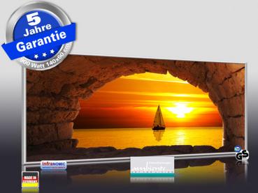 Preview: Infrarot Bildheizung 900 Watt 140x60 M10-SL sailing