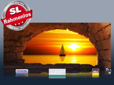 Preview: Infrarot Bildheizung 900 Watt 140x60 M10-SL sailing
