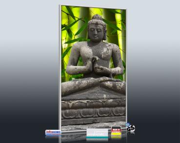 Preview: Infrarot Bildheizung 700 Watt 120x60 M10-SL Buddha