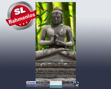 Preview: Infrarot Bildheizung 700 Watt 120x60 M10-SL Buddha