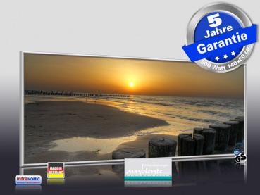 Preview: Infrarot Bildheizung 900 Watt 140x60 M10-SL sundown