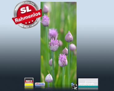 Preview: Infrarot Bildheizung 900 Watt 140x60 M10-SL Schnittlauch hoch