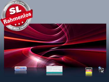 Preview: Infrarot Bildheizung 900 Watt 140x60 M10-SL Spirale