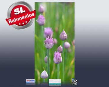 Preview: Infrarot Bildheizung 700 Watt 120x60 M10-SL Schnittlauch Hochformat