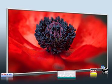 Preview: Infrarotheizung als Bild Bildheizung 700 Watt 120x60 M10-SL Mohn