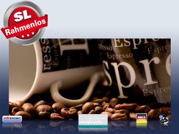 Preview: Infrarotheizung als Bild Bildheizung 700 Watt 120x60 M10-SL cafe 02