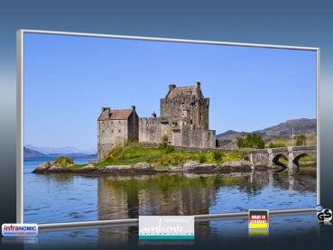 Preview: Infrarot Bildheizung 700 Watt 120x60 M10-SL Eilean Donan Castle