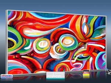 Preview: Infrarot Bildheizung 700 Watt 120x60 M10-SL fondale fantasia