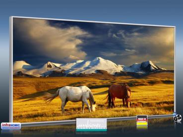 Preview: Infrarot Bildheizung 700 Watt 120x60 M10-SL Wildpferde