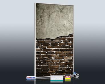 Preview: Infrarot Bildheizung 700 Watt 120x60 M10-SL Wand