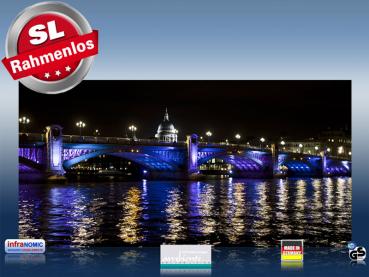 Preview: Infrarot Bildheizung 700 Watt 120x60 M10-SL London bei Nacht