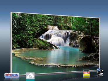 Preview: Infrarot Bildheizung 600 Watt 110x60 M10-SL Flusslauf