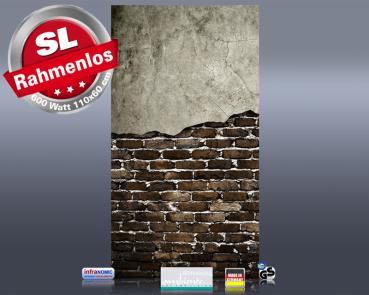 Preview: Infrarot Bildheizung 600 Watt 110x60 M10-SL Wand