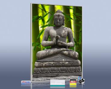 Preview: Infrarot Bildheizung 500 Watt 90x60 M10-SL Buddha