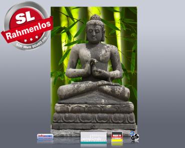 Preview: Infrarot Bildheizung 500 Watt 90x60 M10-SL Buddha