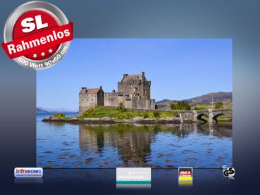 Preview: infrarot Bildheizung 500 Watt 90x60 M10-SL Eilean Donan Castle
