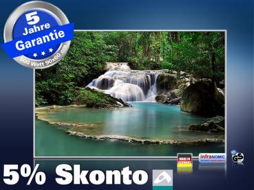 Infrarot Bildheizung 500 Watt 90x60 M10-SL Flusslauf