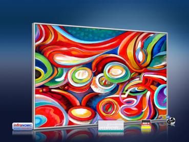 Preview: infrarot Bildheizung Kunst 500 Watt 90x60 M10-SL fondale fantasia