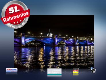 Preview: infrarot Bildheizung 500 Watt 90x60 M10-SL London bei Nacht