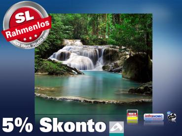 Preview: Infrarot Bildheizung 400 Watt 70x60 M10-SL Flusslauf