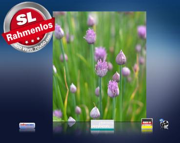 Preview: Infrarot Bildheizung 400 Watt 70x60 M10-SL Schnittlauch